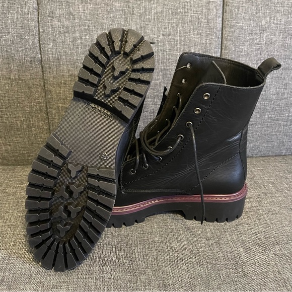 Enzo Tesoti Black Leather Women’s Boots Sz 38 NWT - Picture 7 of 9